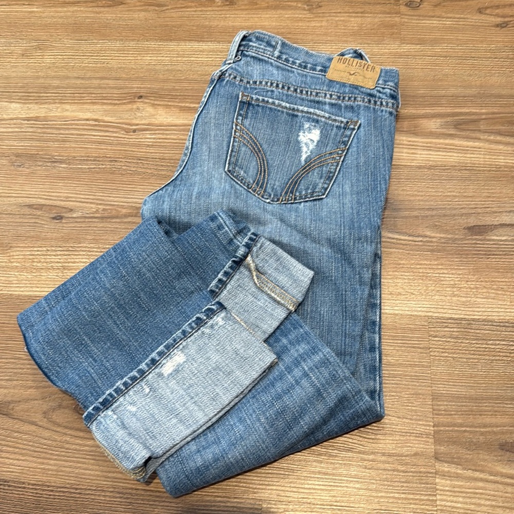 Vintage hollister Laguna skinny destroyed jeans